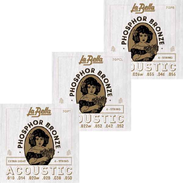 La Bella La Bella 7GP 系列 木吉他弦 — 三峽烏克麗麗｜YA! 玩音樂