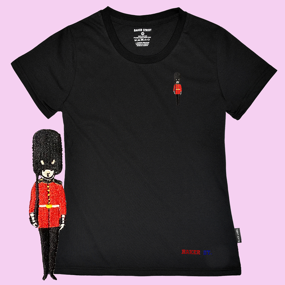 Alpaca Grenadier Guarda 黑標系列 刺繡 女版短袖T恤