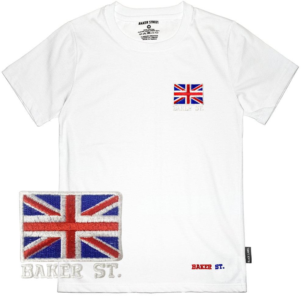 Union Jack 黑標系列 刺繡 短袖T恤