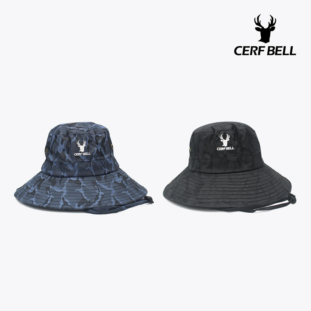 【肌涼】【Outdoor/戶外專業系列】鹿頭刺繡迷彩漁夫帽丨7AH0042