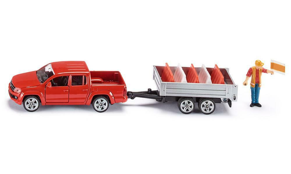 PICK-UP WITH TIPPING TRAILER, S3543