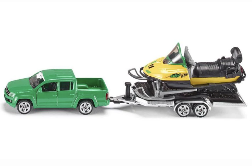 CAR W TRAILER & SNOW MOBILE S2548