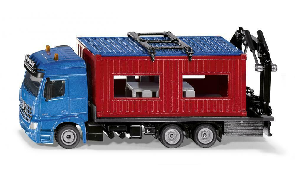 TRUCK WITH CONSTRUCTION CONTAINER S3556