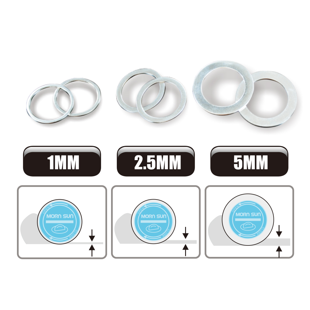 【黏土均厚片】3種厚度 搭配黏土滾棒使用_MORNSUN