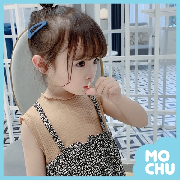 假兩件碎花公主裙(兩色)