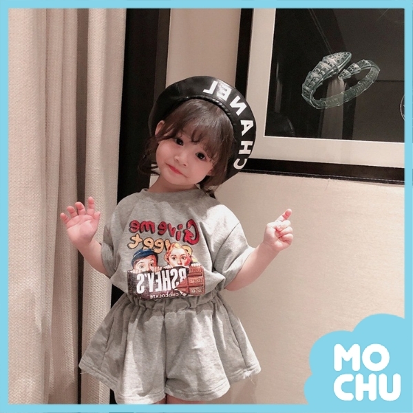 可愛小孩字母套裝