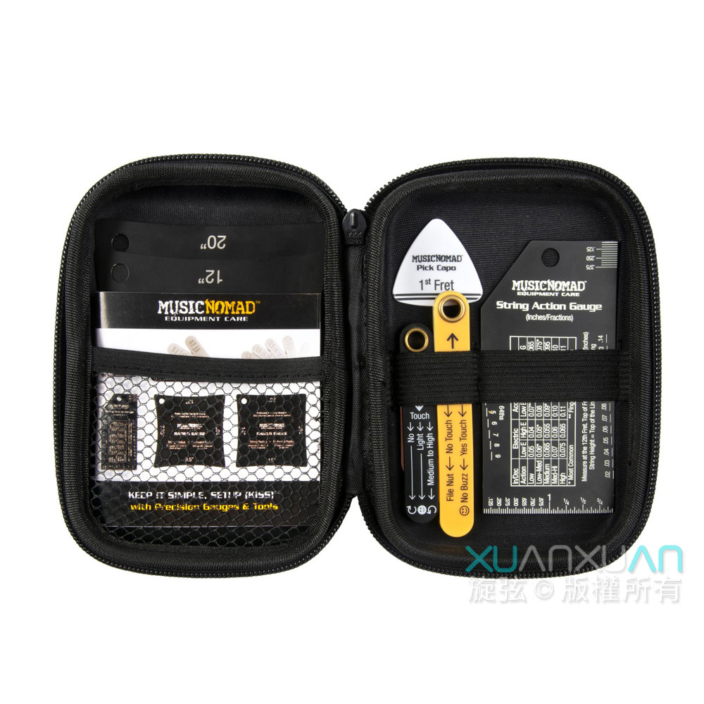 MusicNomad MusicNomad MN604 弦距寶盒 專業級吉他弦距測量工具6件組 — 三峽配件 / 週邊｜YA! 玩音樂