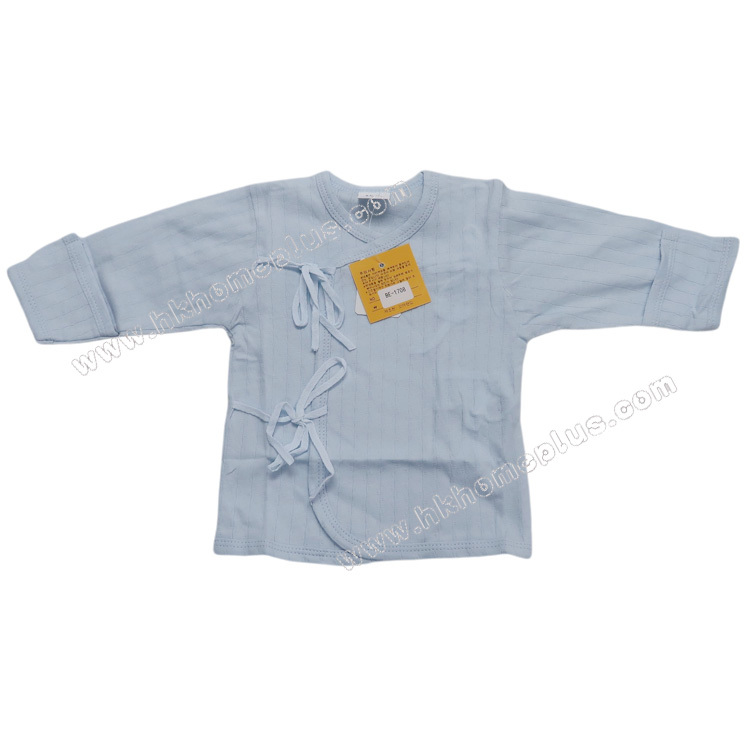 Koma Land: 嬰兒素色通花孖襟和尚袍 BE1708