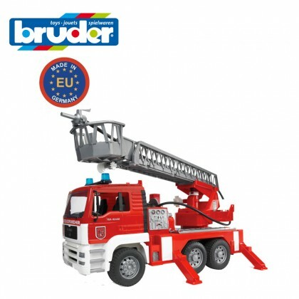 Bruder MAN TGA Fire Engine With Water Pump W.Light & Sound Module BRU02771