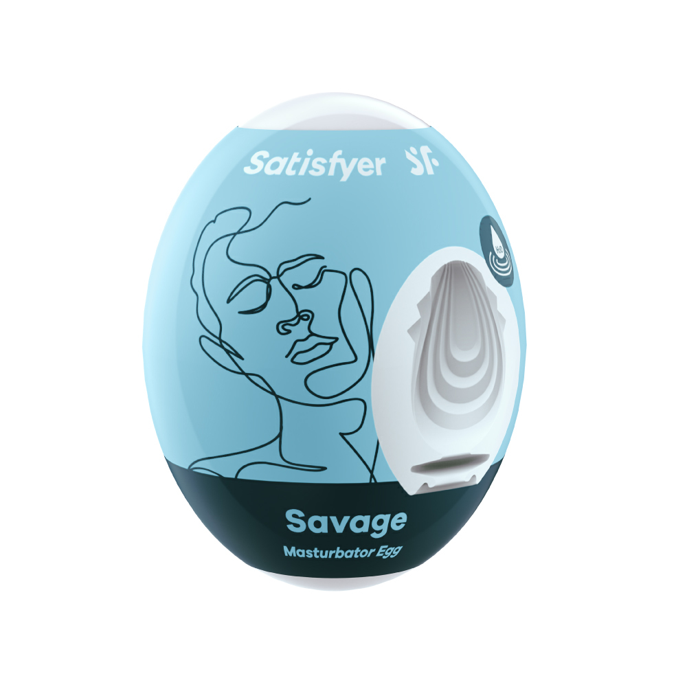 德國Satisfyer Savage 愉悅蛋-淺藍