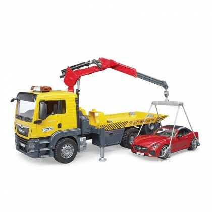 Bruder MAN TGS Tow Truck With Roadster BRU03750