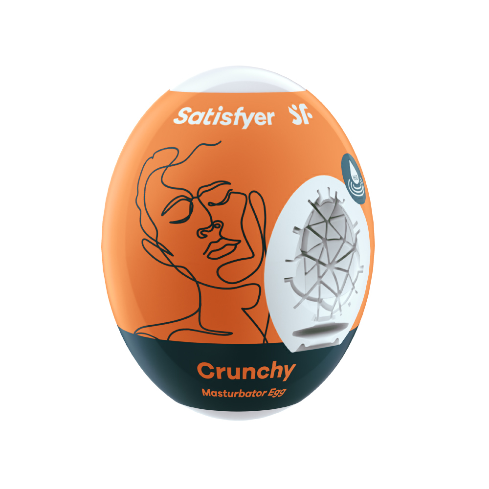 德國Satisfyer Crunchy 愉悅蛋-橘