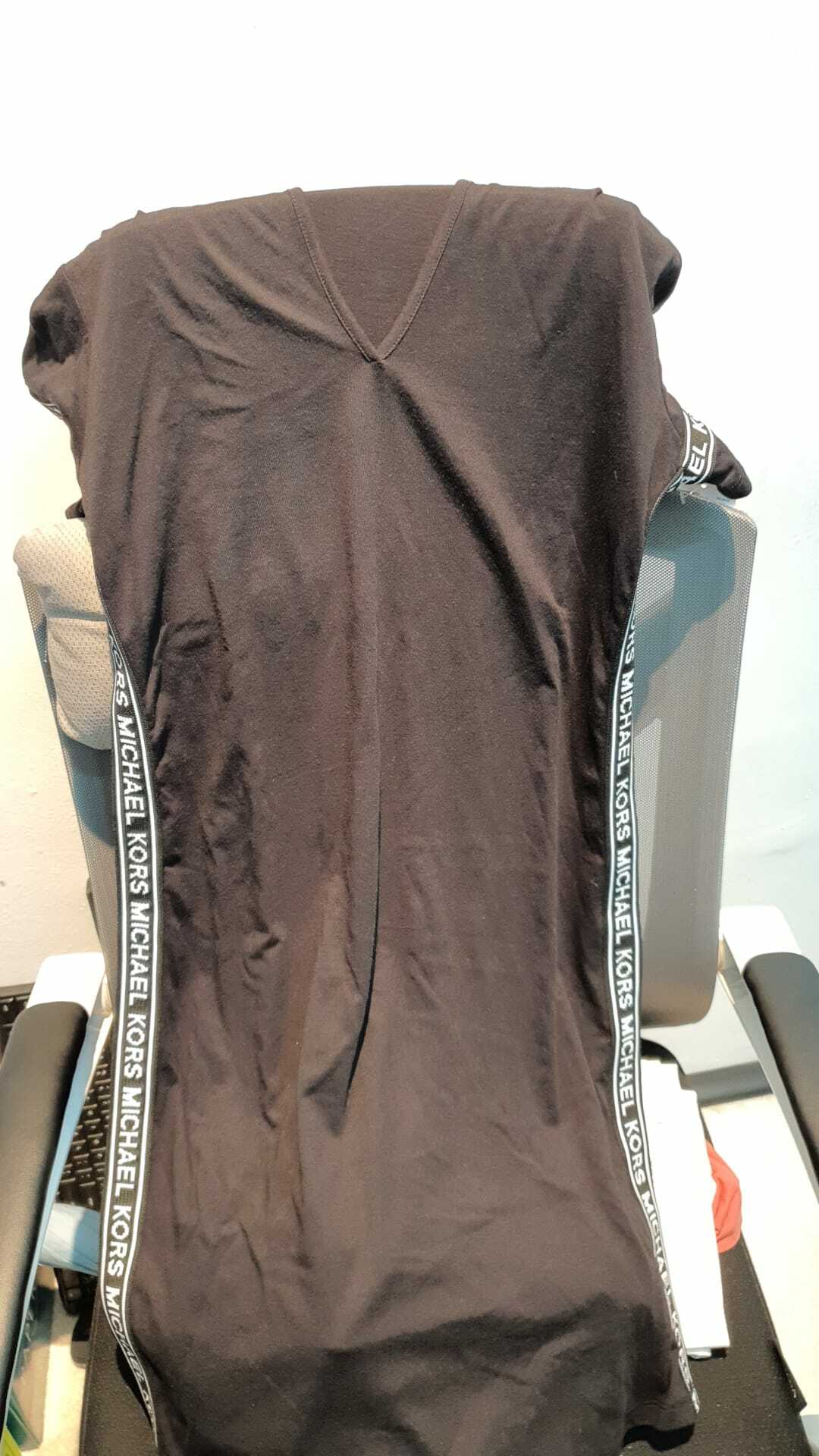 [S] MICHAEL KORS DRESS WITH LOGO TAPING,BLACK, JU180M16TF-BLACK (SMK34)