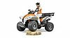 Bruder Quad Bike With Driver BRU63000