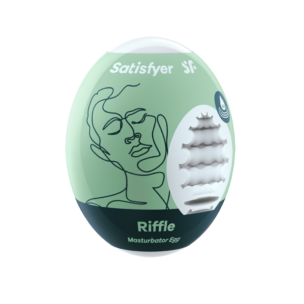 德國Satisfyer Riffle 愉悅蛋-淺綠