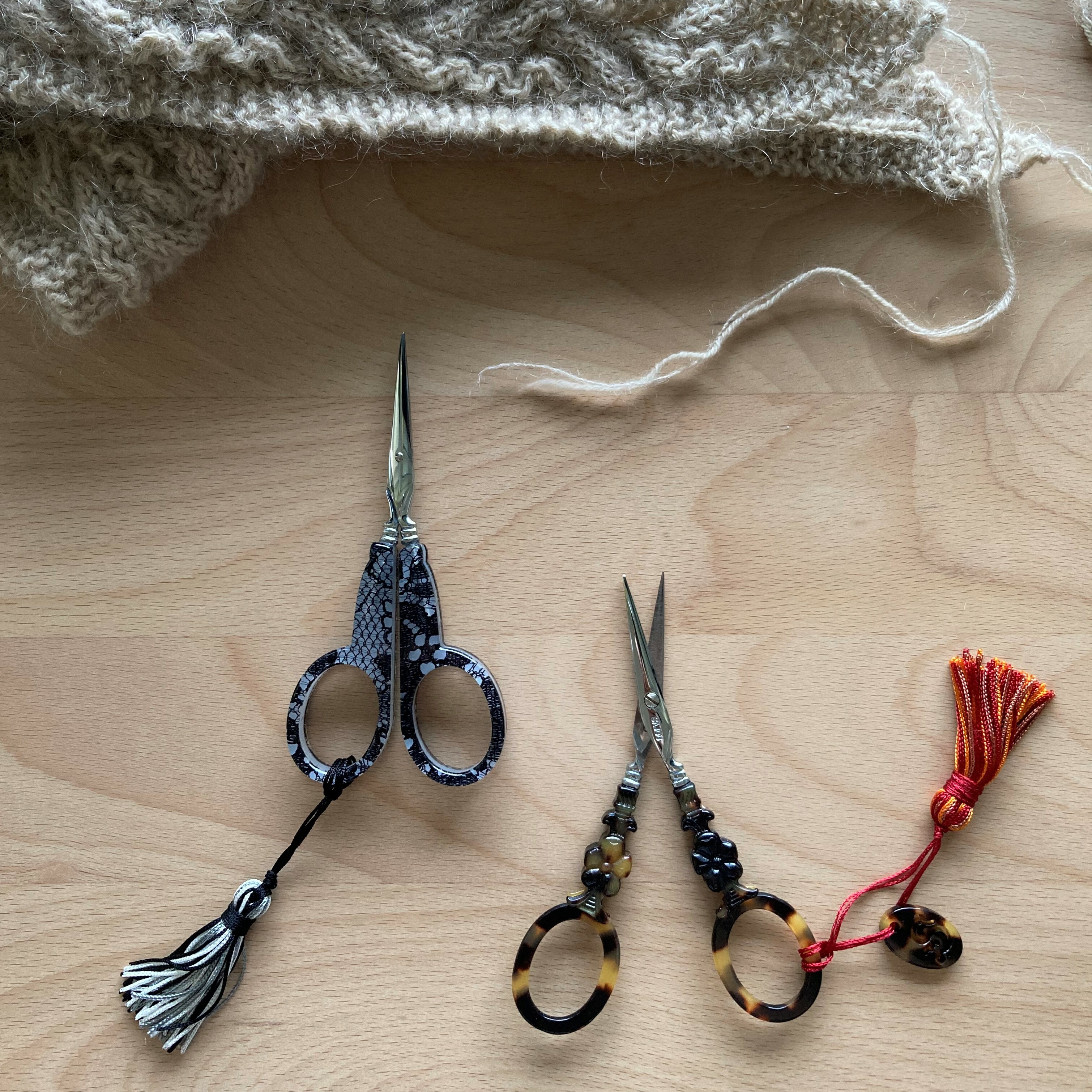 [Maison SAJOU] 精美雕花剪刀