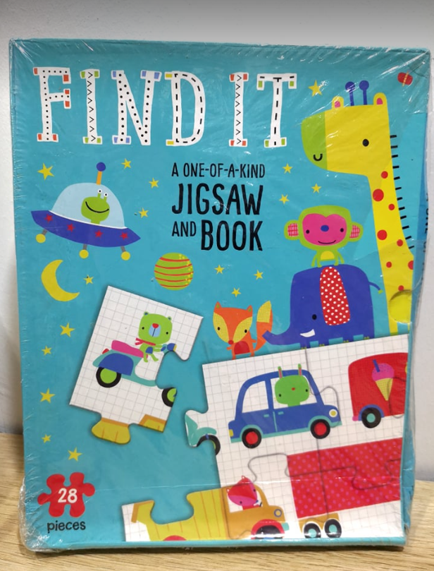 CS Find It A one of a kind Jisaw and Book (28 pieces)