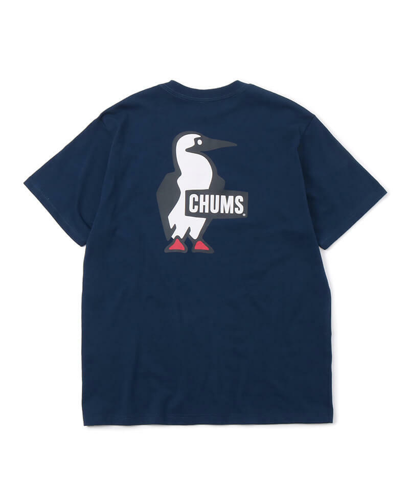 Chums Booby Logo T-Shirt 純綿 T-shirt CH01-1835 (前後Logo)