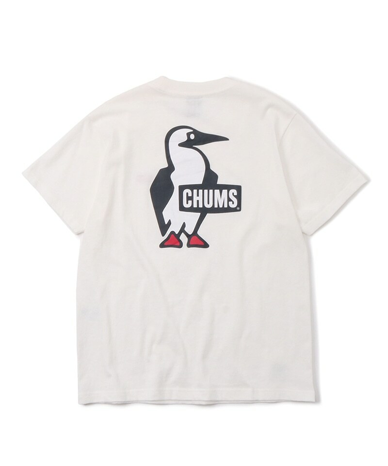 Chums Booby Logo T-Shirt 純綿 T-shirt CH01-1835 (前後Logo)