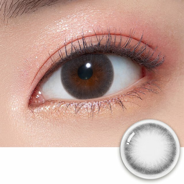 O-LENS Falling 月拋彩妝隱形眼鏡｜每盒2片 (Gray / Choco/ Brown)