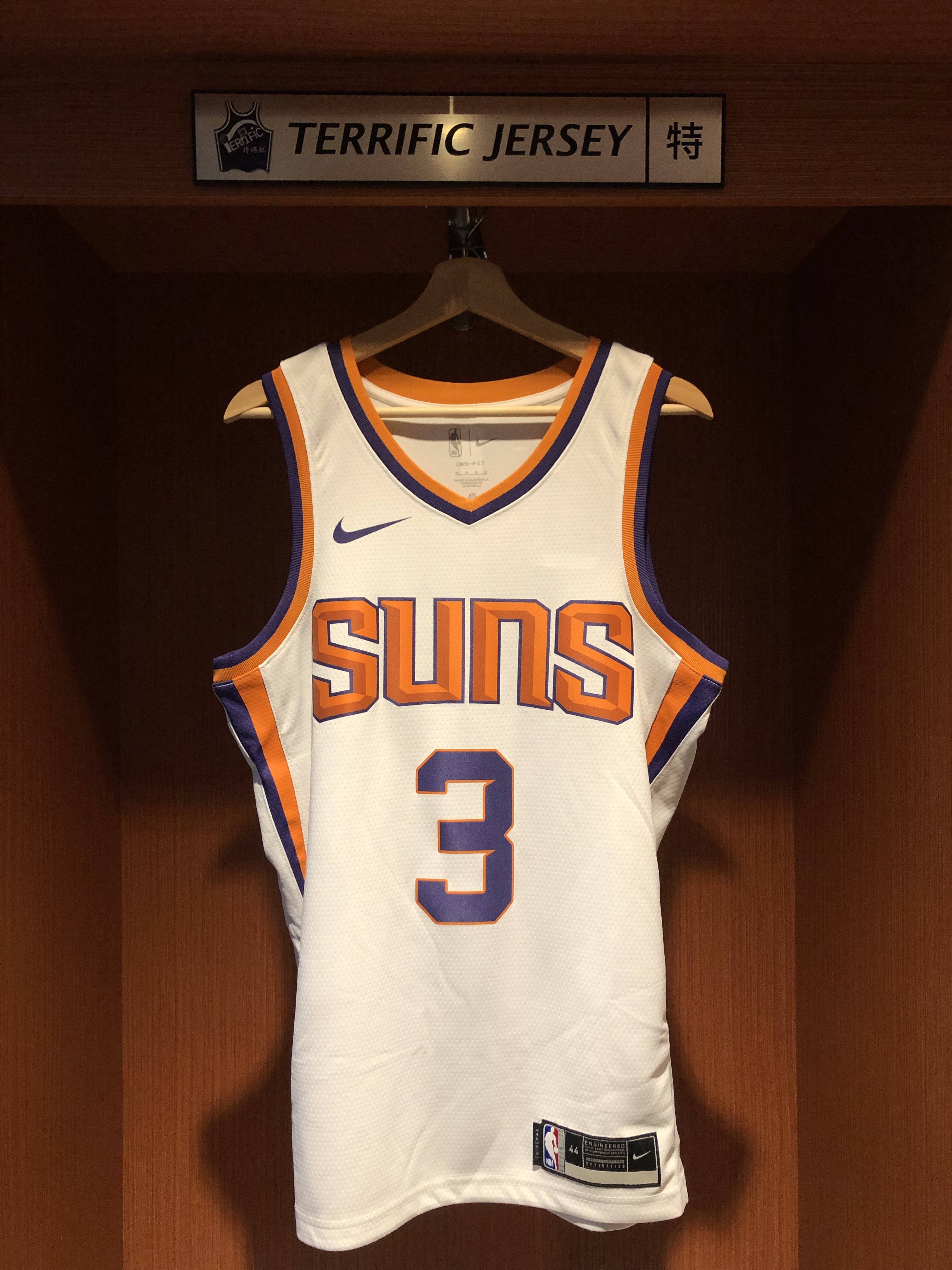 NBA球衣 Chris Paul 鳳凰城太陽白 Association Nike Swingman 球迷版 熱轉印 全新