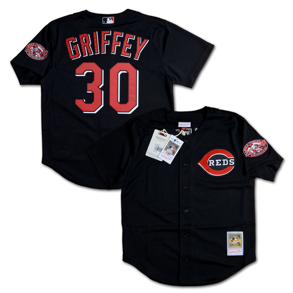 Mitchell & Ness 辛辛那提紅人隊 Ken Griffey Jr. 2000 打擊練習衫 球衣