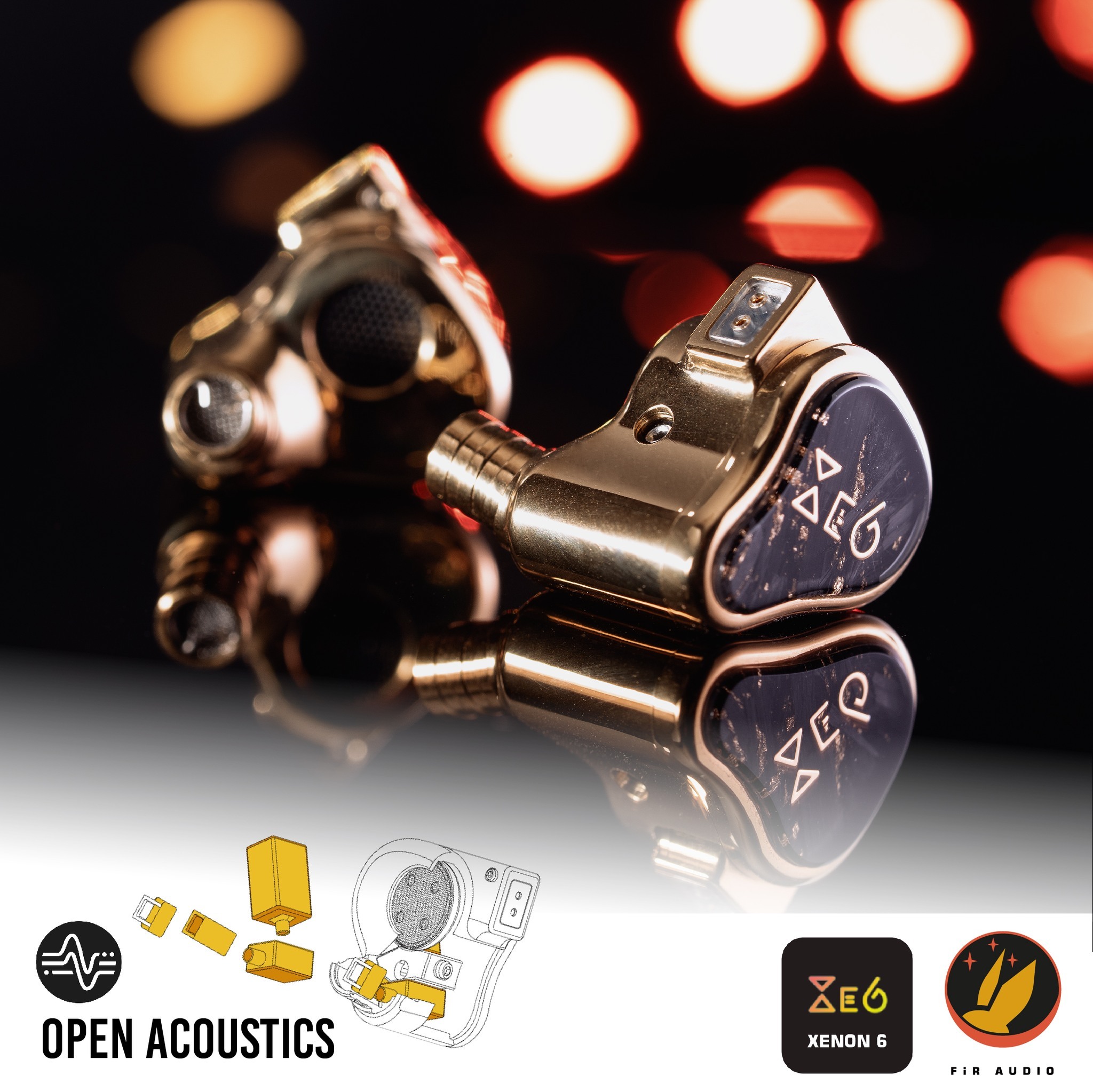 FIR AUDIO Xenon 6 XE6 送料無料 新品並行輸入品 FiR Audio Xenon 6 | Headphone Shop