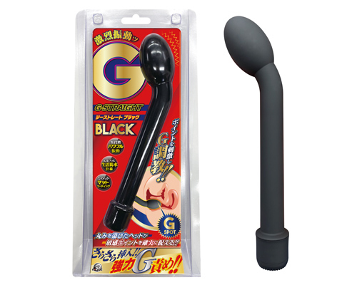 A-ONE G-STRAIGHT G點振動器(黑)