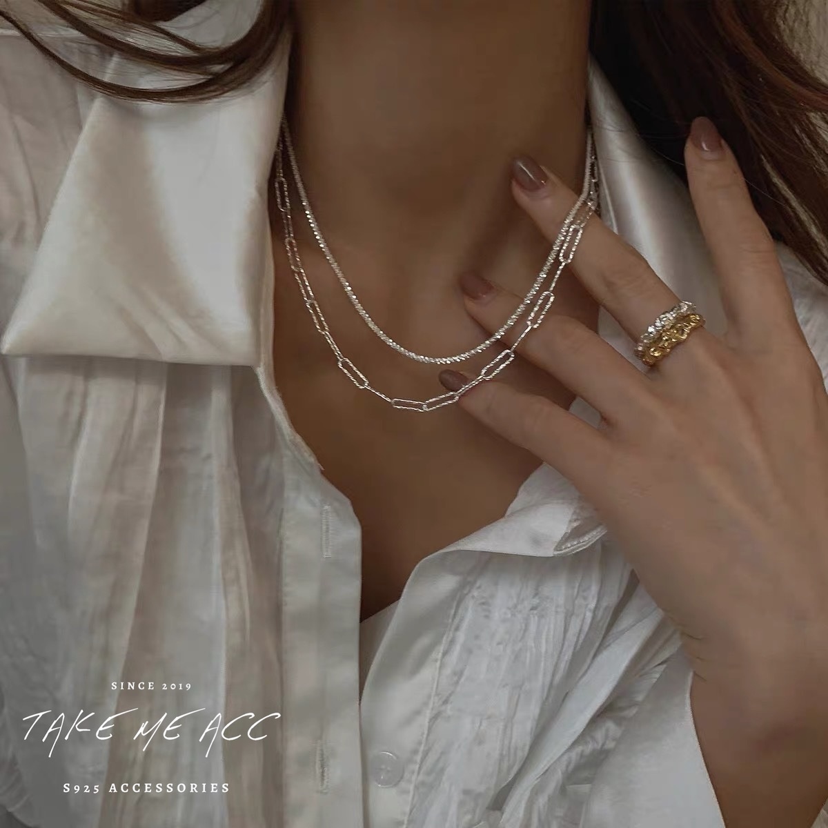 星光熠熠｜純銀項鍊