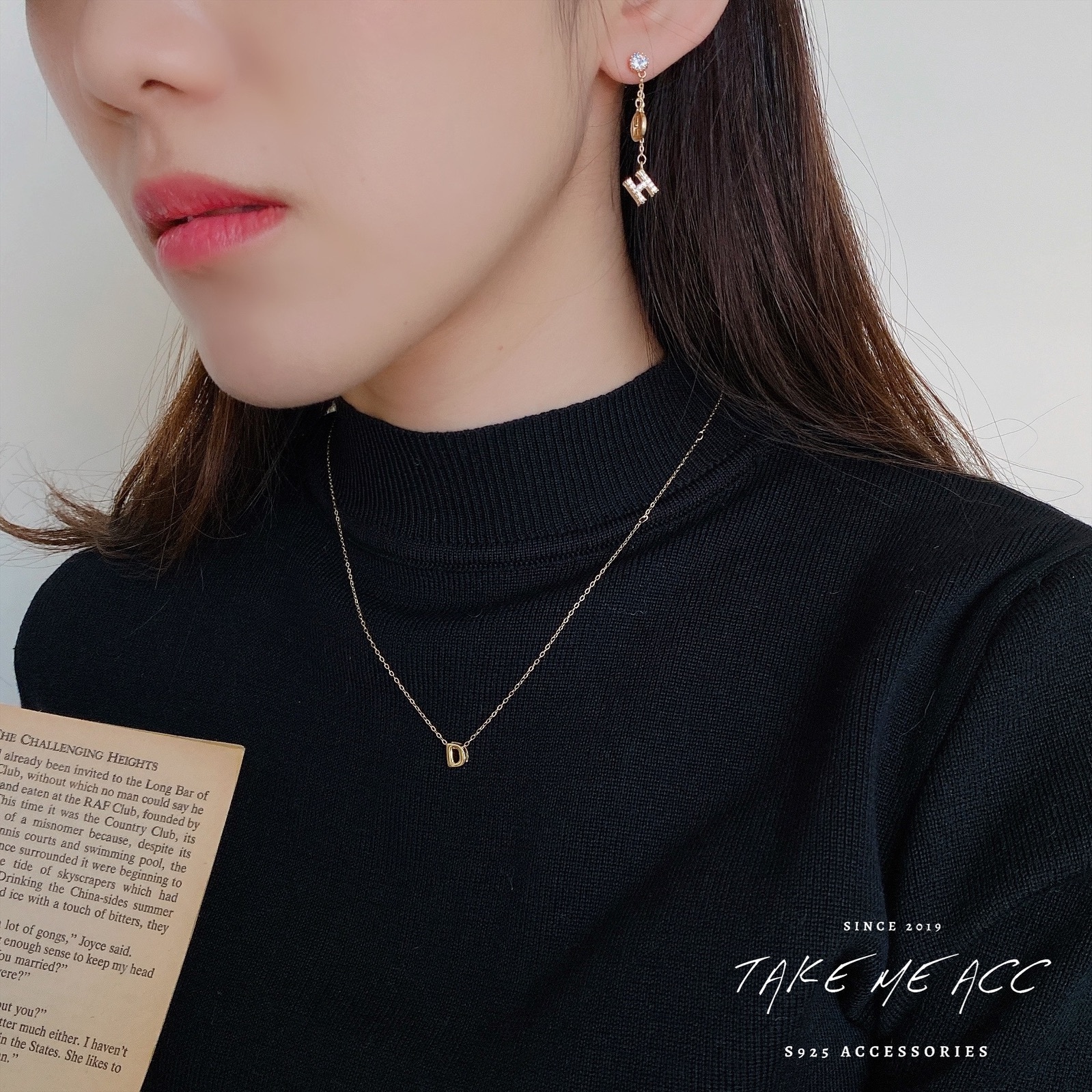 客制闆娘幫妳串字母項鍊｜純銀項鍊