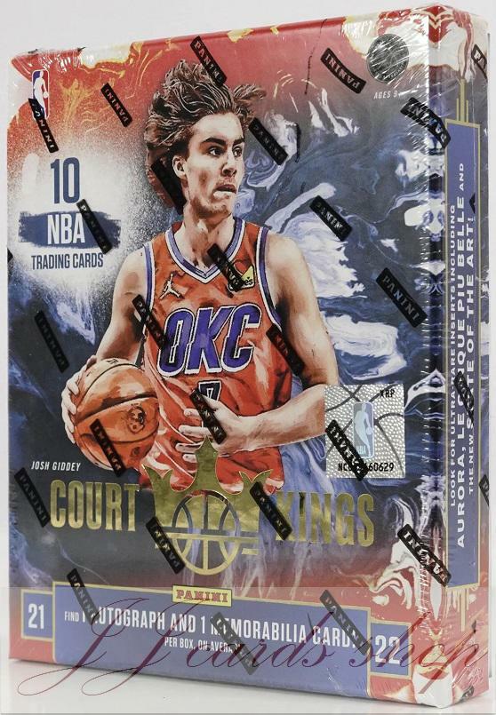 NBA 2021-22 Panini Court Kings HOBBY 油畫設計系列籃球卡卡盒