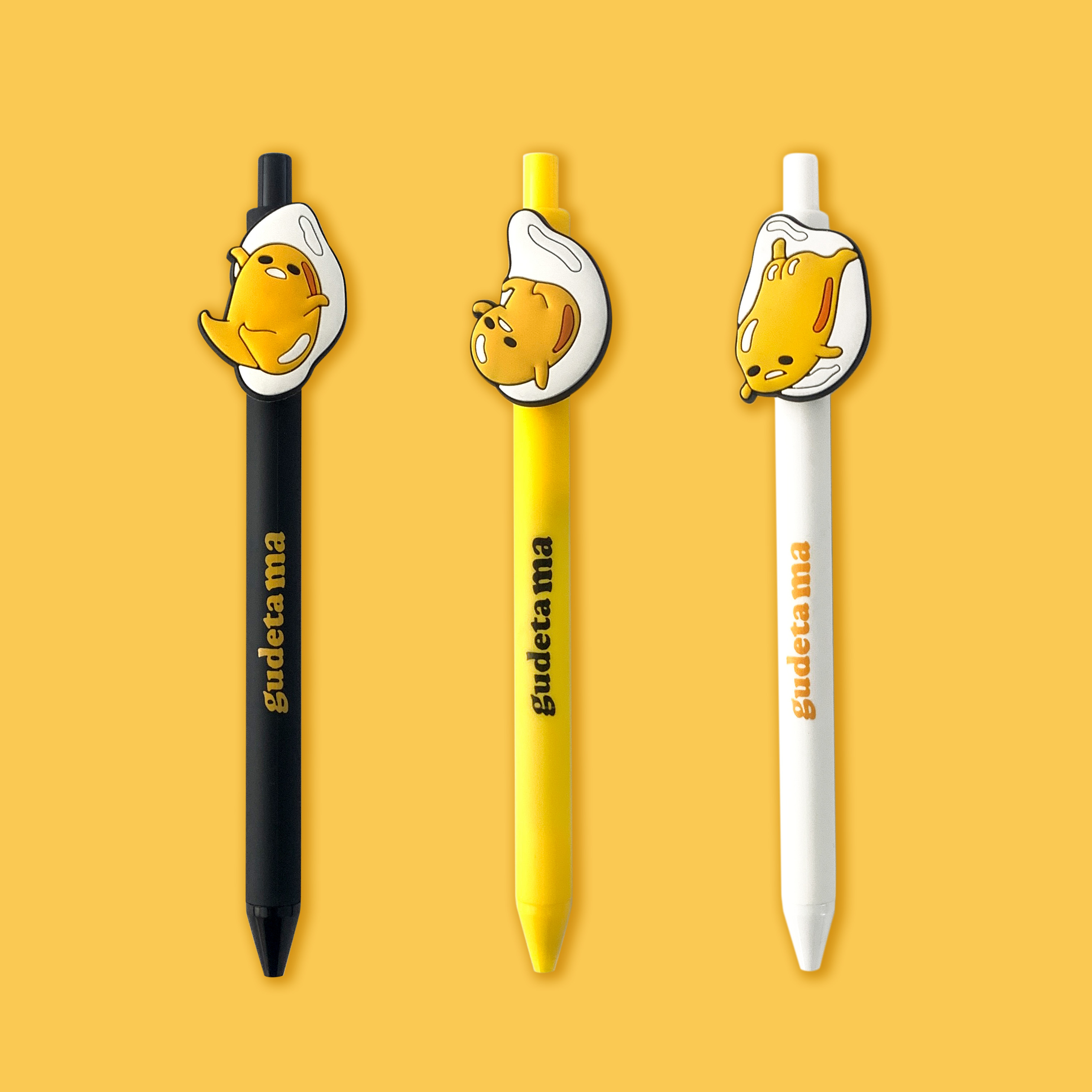 蛋黃哥-造型筆組-3入