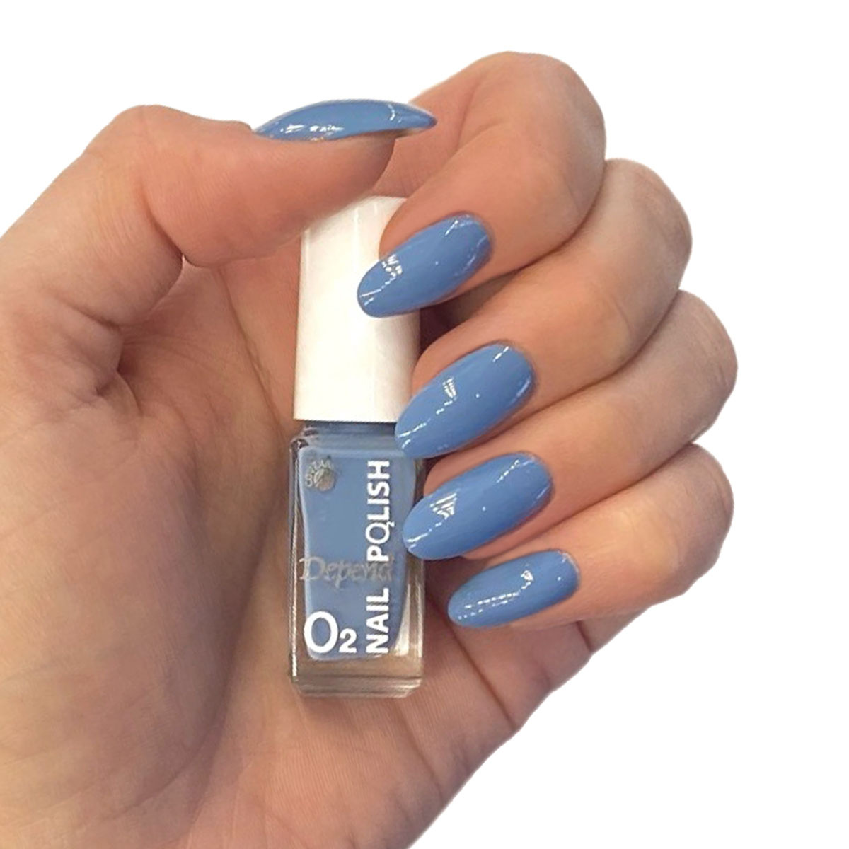O2 甲油 678 藍莓馬卡龍灰藍色 (不透明)