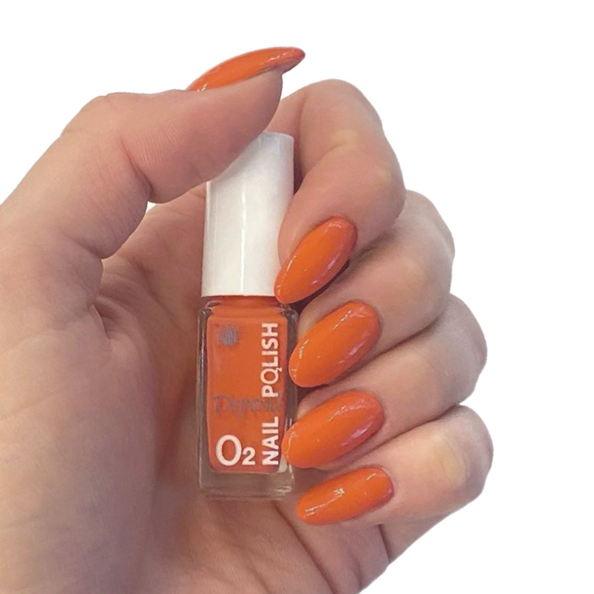 O2 甲油 680 香橙馬卡龍胡蘿蔔橙色 (不透明)