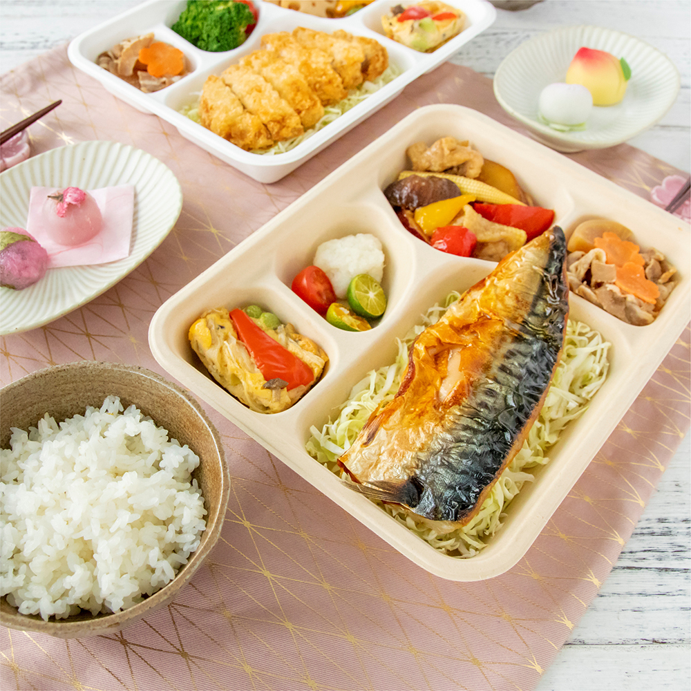 植纖餐盒 五分格 900ml 34號