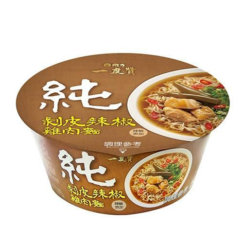 【維力】一度贊剝皮辣椒雞肉碗麵185g