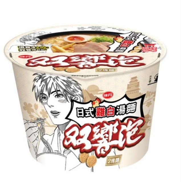 【味丹】雙響泡日式雞白湯麵
