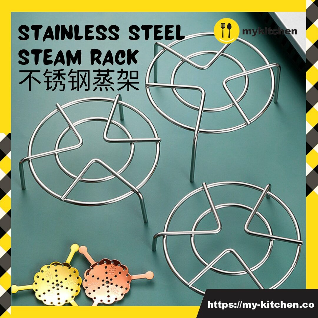 [MY KITCHEN] Stainless Steel Steam Rack Steamer Stand S