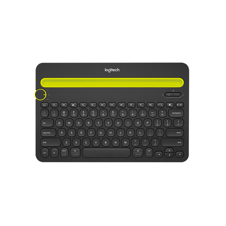 K480 Bluetooth Multi-Device Keyboard 多功能藍牙鍵盤 (US-BT-AP)