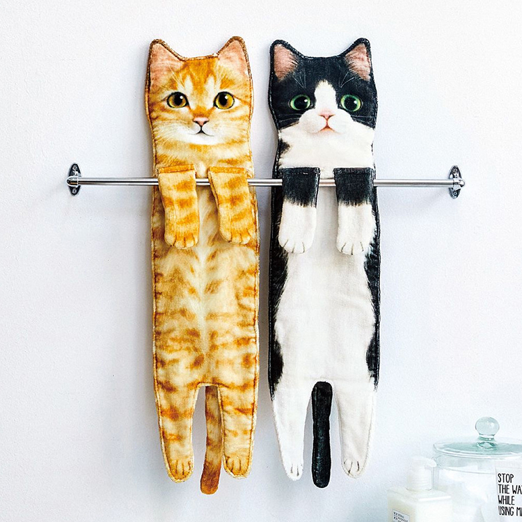 Cat Family towel