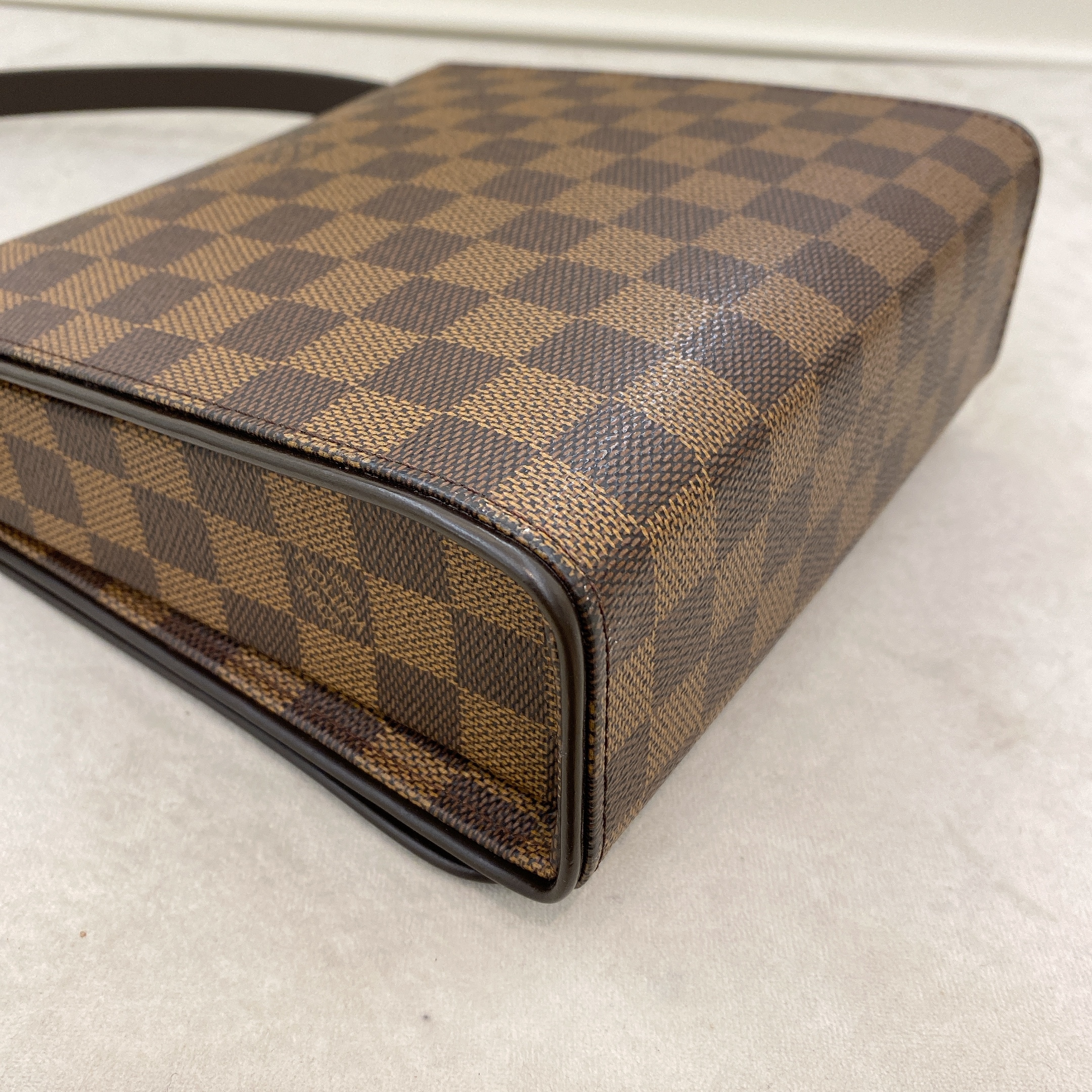 Louis Vuitton Damier Ebene Tribeca Long (authentic Pre-owned) in Brown