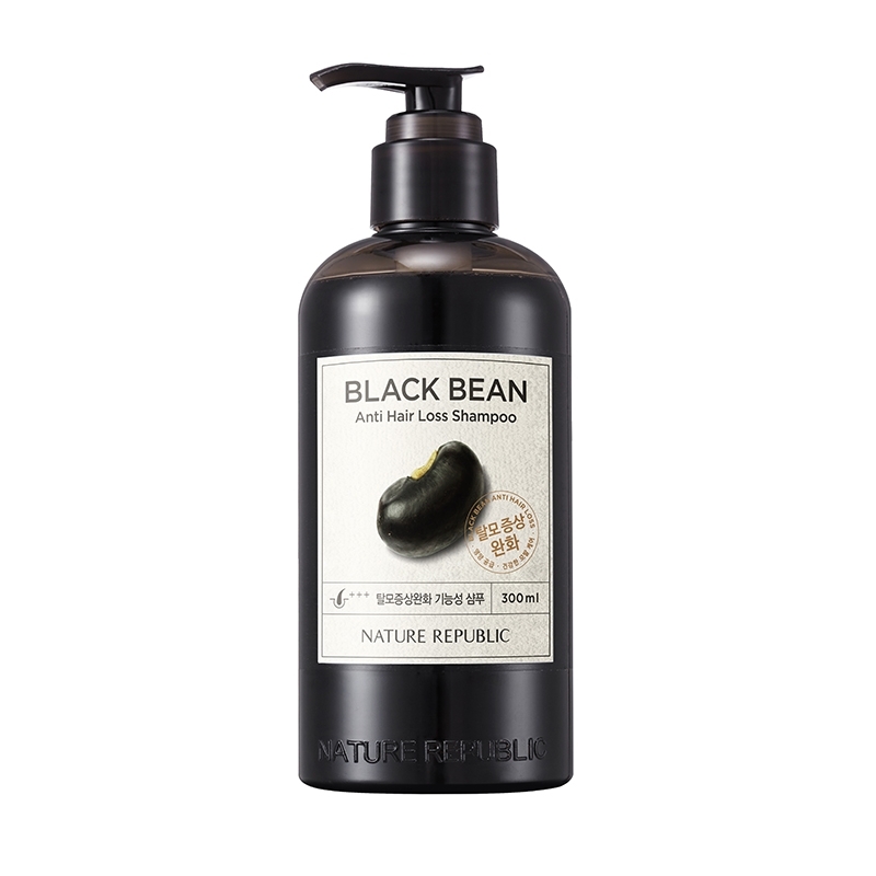 Nature Republic Black Bean Anti Hair Loss Shampoo 300ml