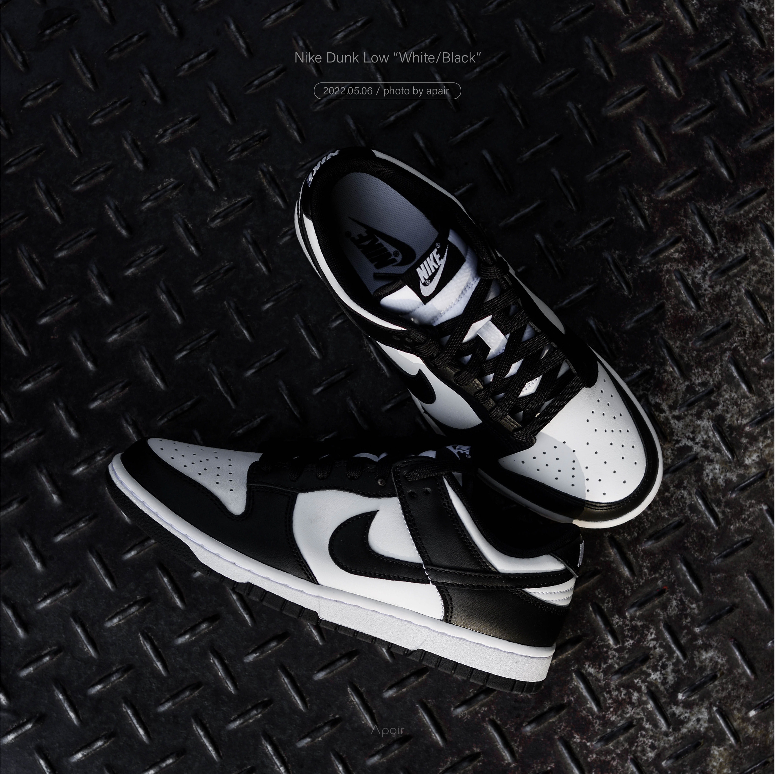 APAIR】 Nike Dunk Low “White/Black” DD1391-100 黑白熊貓