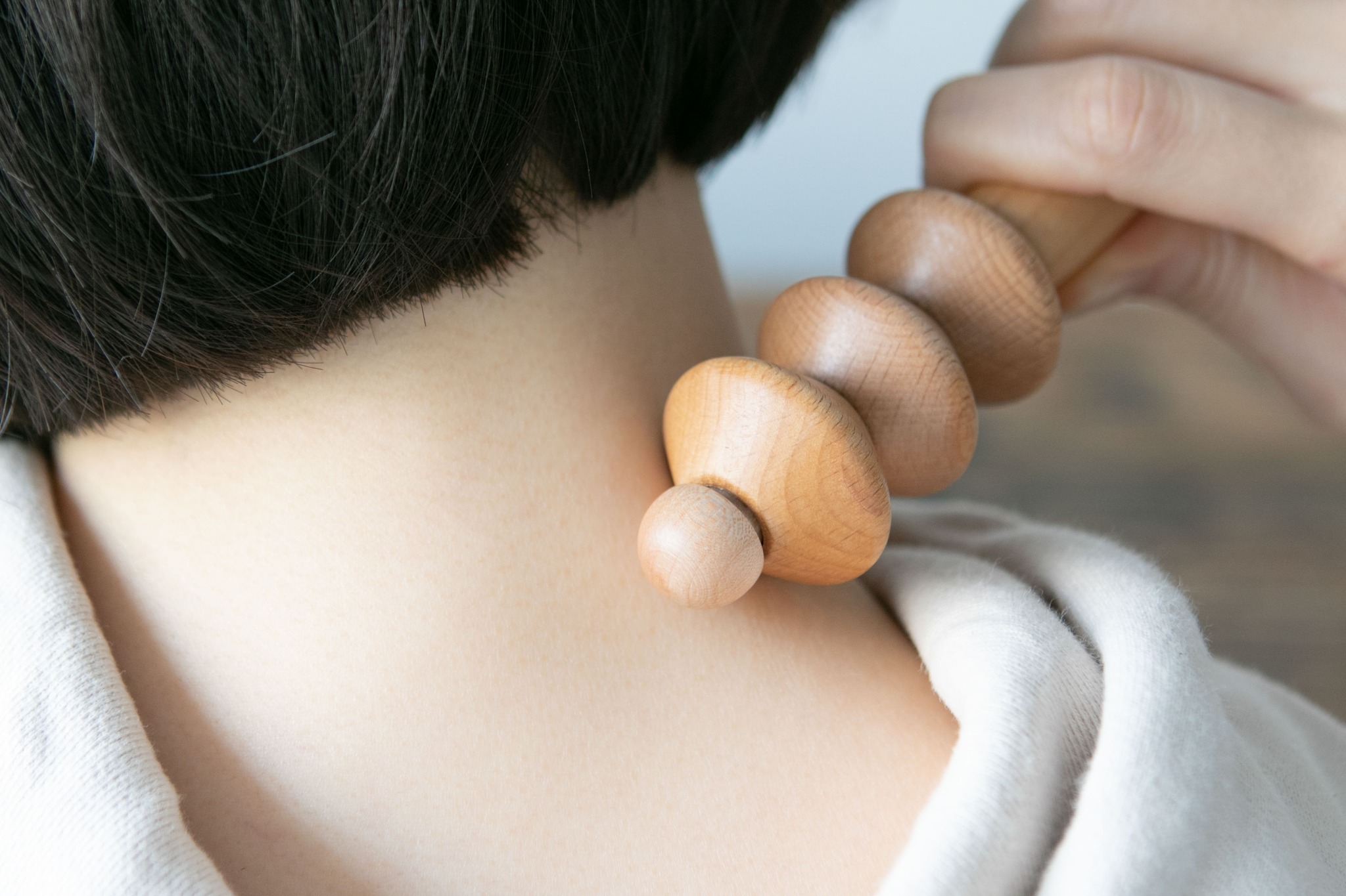 中川政七-木製滾輪按摩器