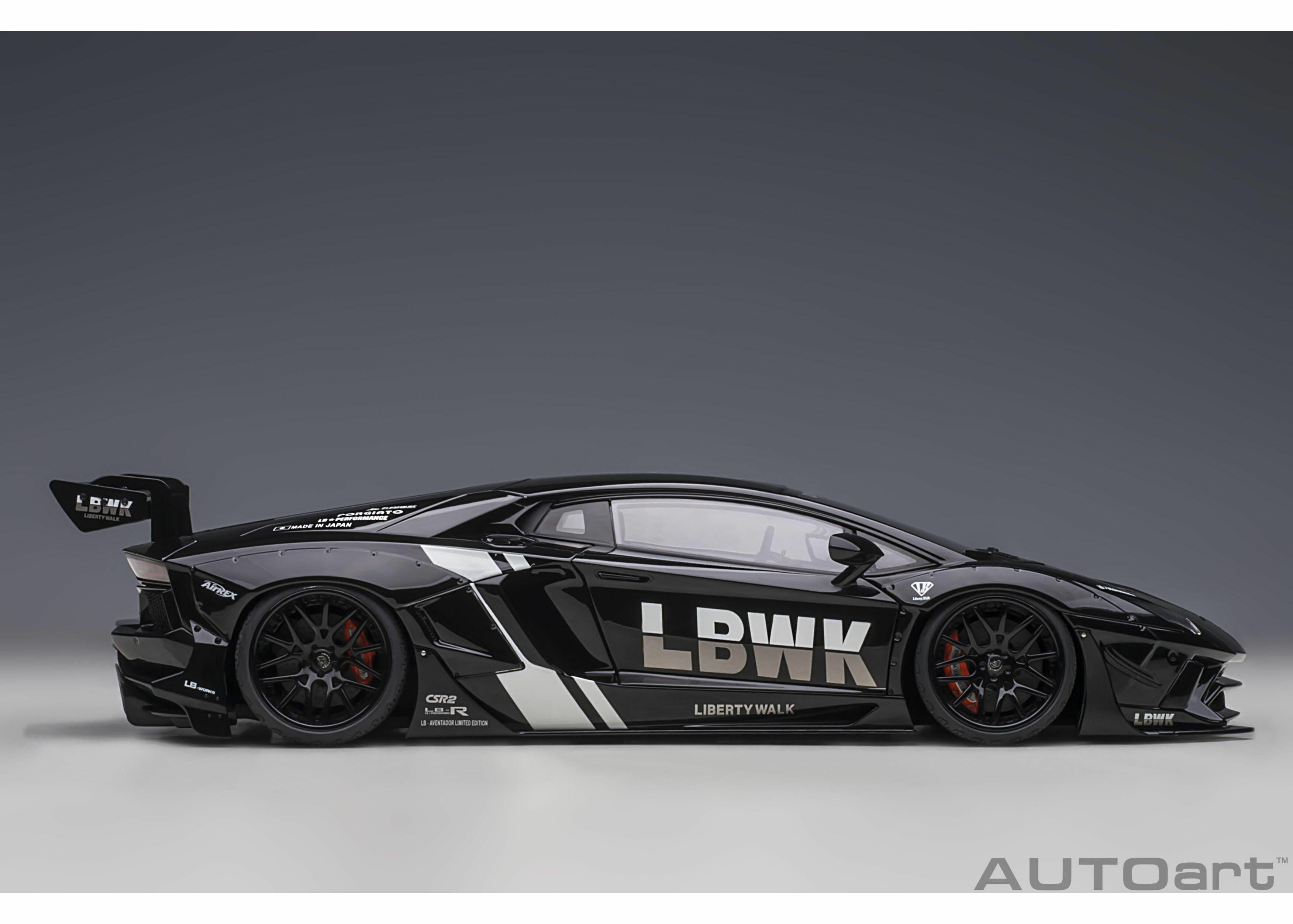 1/18 AUTOART Liberty Walk LB-Works Lamborghini Aventador Limited Edition (LBWK Livery) (79244)