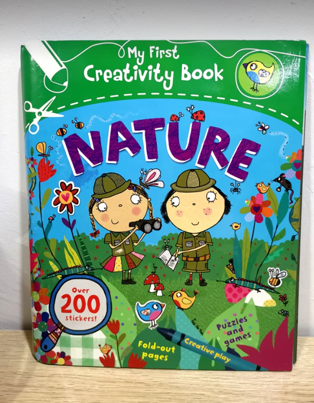 CS My First Creativity Book Nature (over 200 stickers)