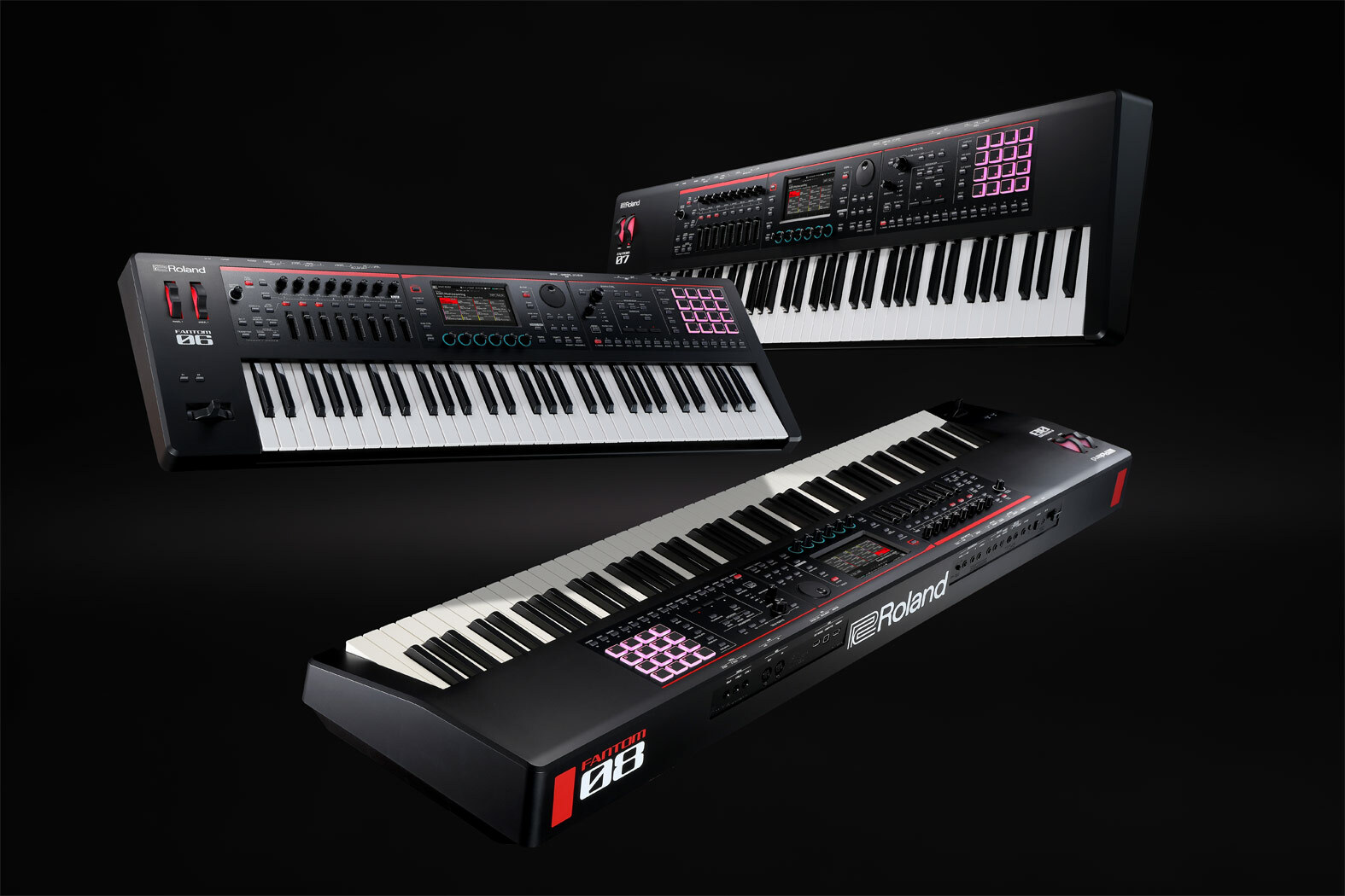 ROLAND FANTOM-08/FANT 旗艦級Synthesizer Keyboard 88鍵合成器鍵