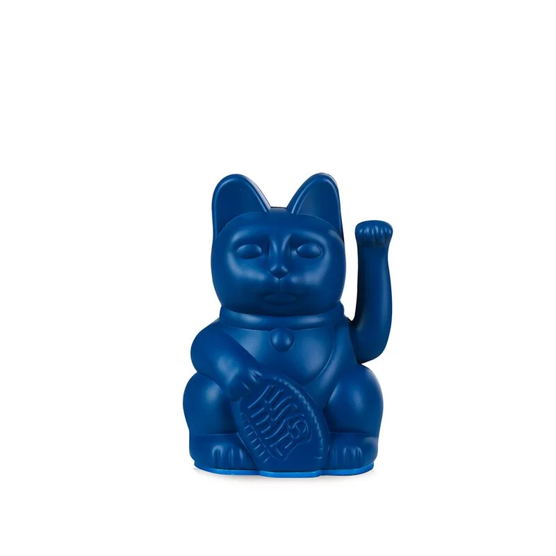 *Mini Size* 現貨｜德國直送 🇩🇪 DONKEY 招財貓 Mini Lucky Cat - DARK BLUE 海軍藍 誠實、可靠｜Maneki-Neko