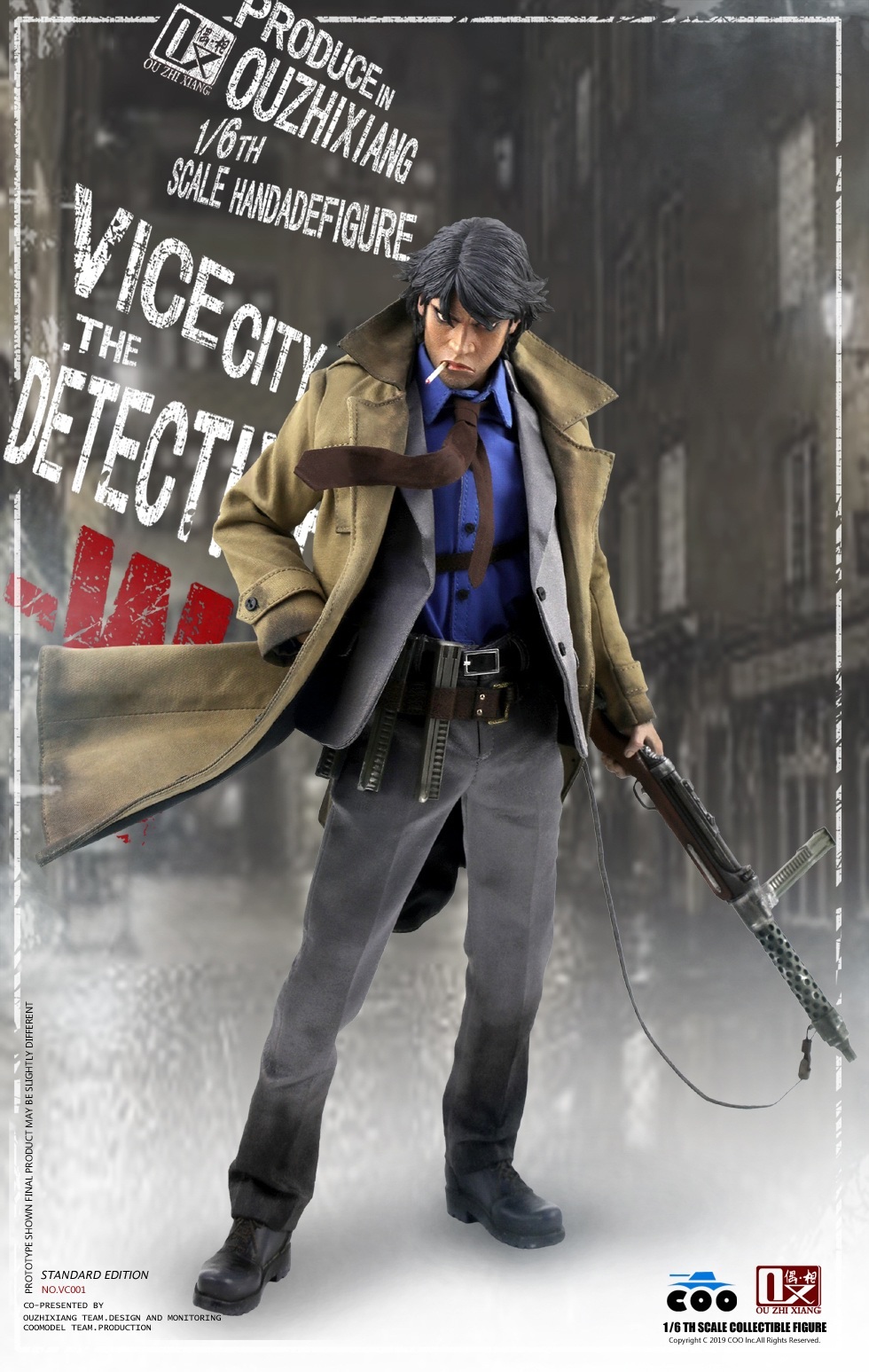 Coo Model x OUZHIXIANG : 1/6 Vice City - The Detective W (標準版)