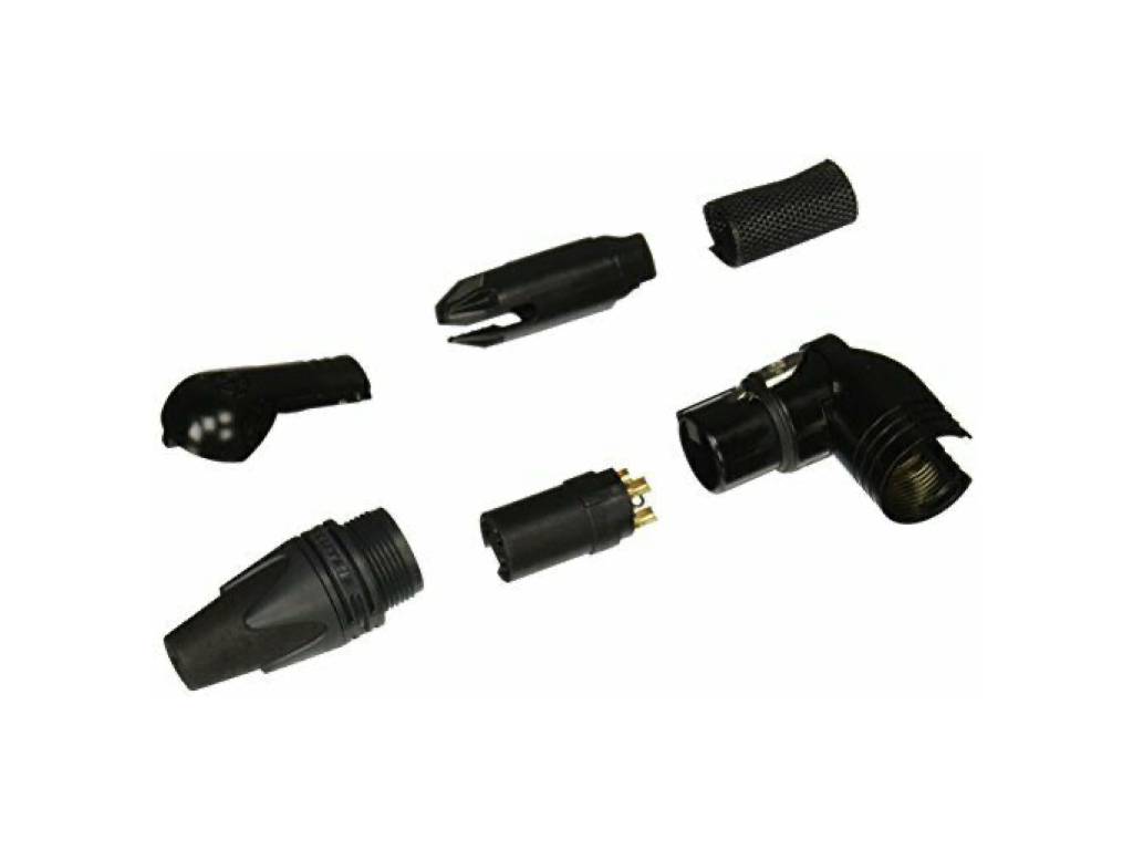 Neutrik NC3FRX-B NC3MRX-B 麥克風直角接頭 XLR 零件 眾多樂手、錄音室指定品牌｜ 第 5 張圖片｜三峽麥克風
